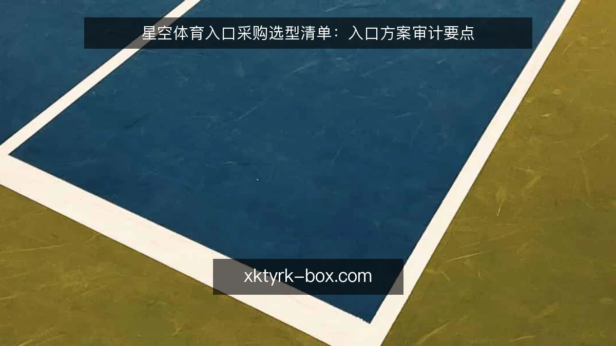 星空体育入口采购选型清单：入口方案审计要点